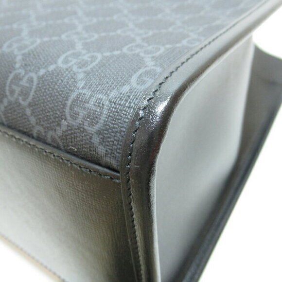 Gucci canvas tote bag black - Picture 9 of 9